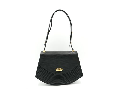 Louis Vuitton M52482 Epi Black Leather Tilsitt  2-Way Bag (VI1927)