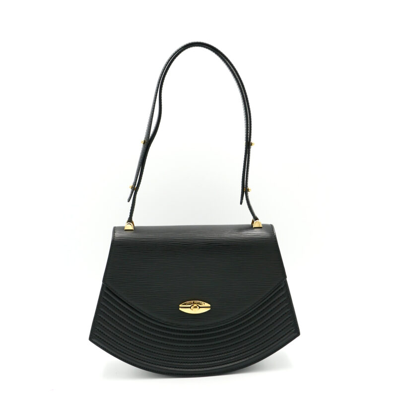 Louis Vuitton M52482 Epi Black Leather Tilsitt  2-Way Bag (VI1927)