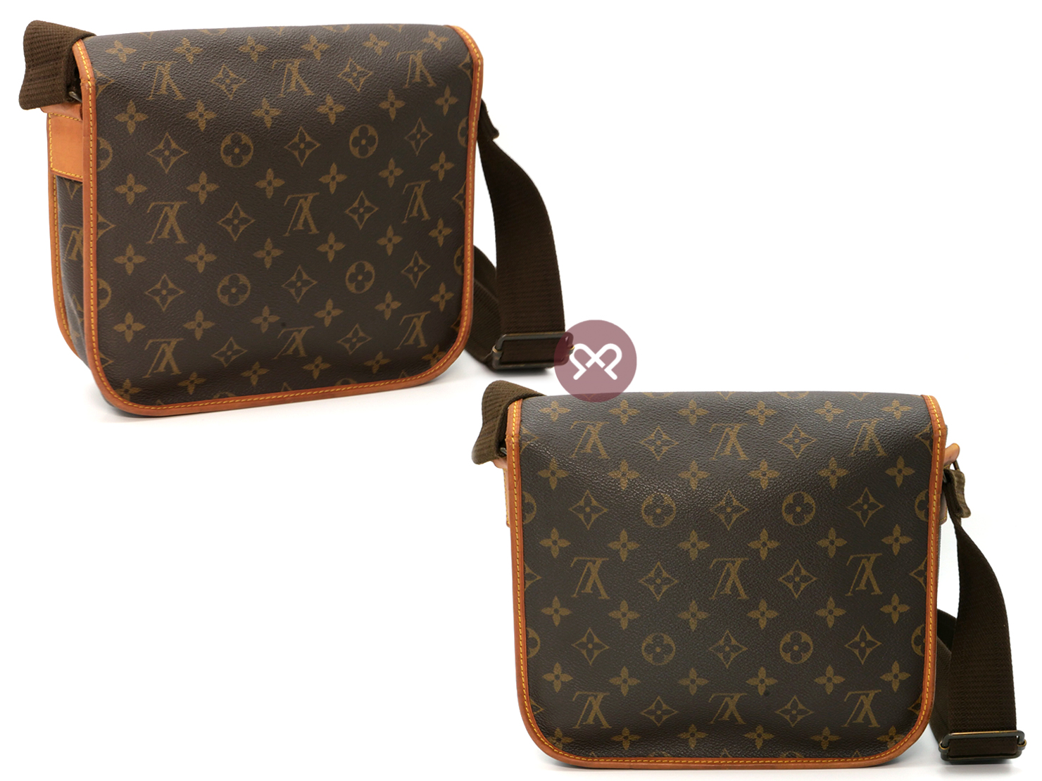 Louis Vuitton M40106 Monogram Bosphore PM Messenger Shoulder Bag (MI1058) - Image 3