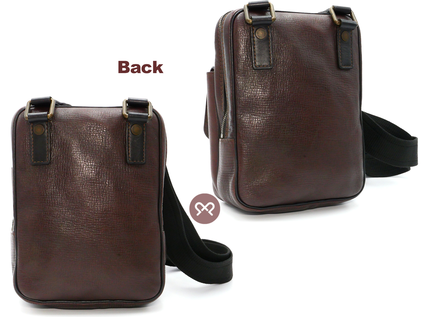 Louis Vuitton M92534 Utah Leather Iroquois Ipad Messenger Bag (TH0045) - Image 3