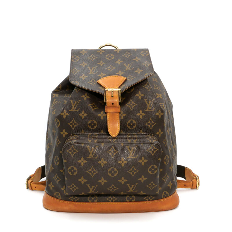 Louis Vuitton M51136 Monogram Canvas Montsouris GM-Large Backpack Bag (MI0916)