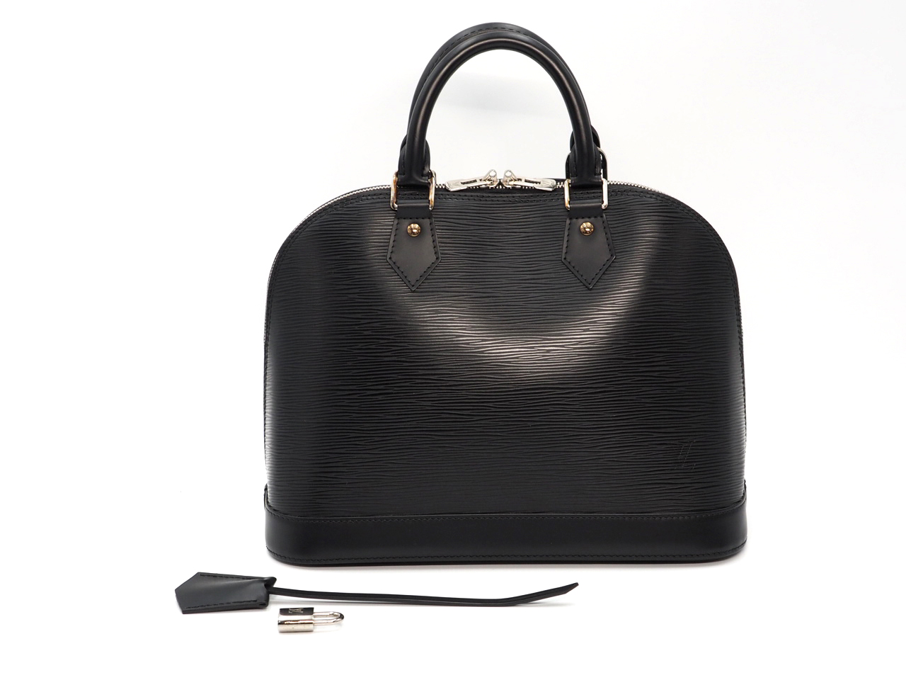 Louis Vuitton M40302 Epi Leather Black Alma PM Handbag (VI4111)