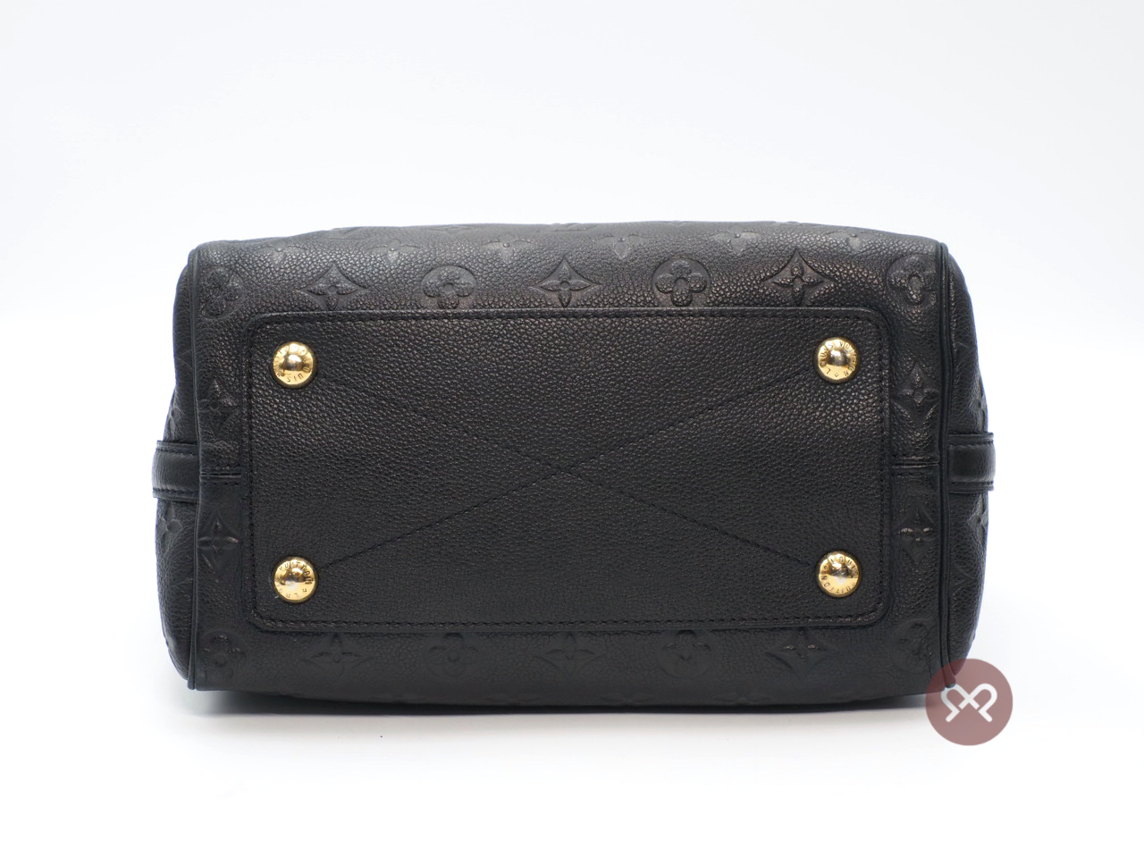Louis Vuitton M40762 Speedy Bandoulière 25 in Monogram Empreinte Infini (Dark Blue) (SP4112) - Image 4