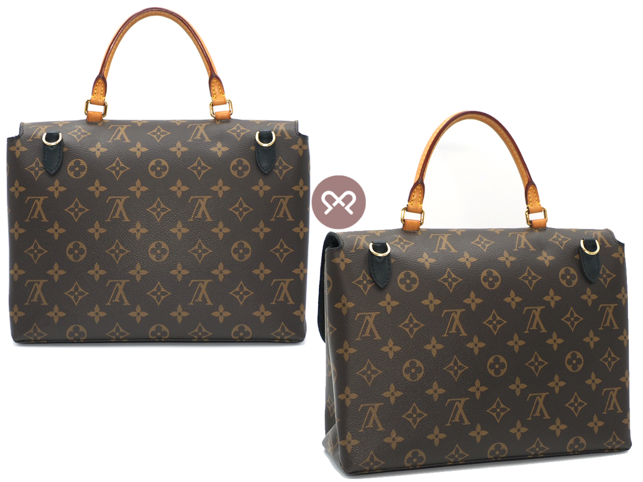 Louis Vuitton M44259 Monogram Canvas Marignan 2way Shoulder Bag (FL2168) - Image 3