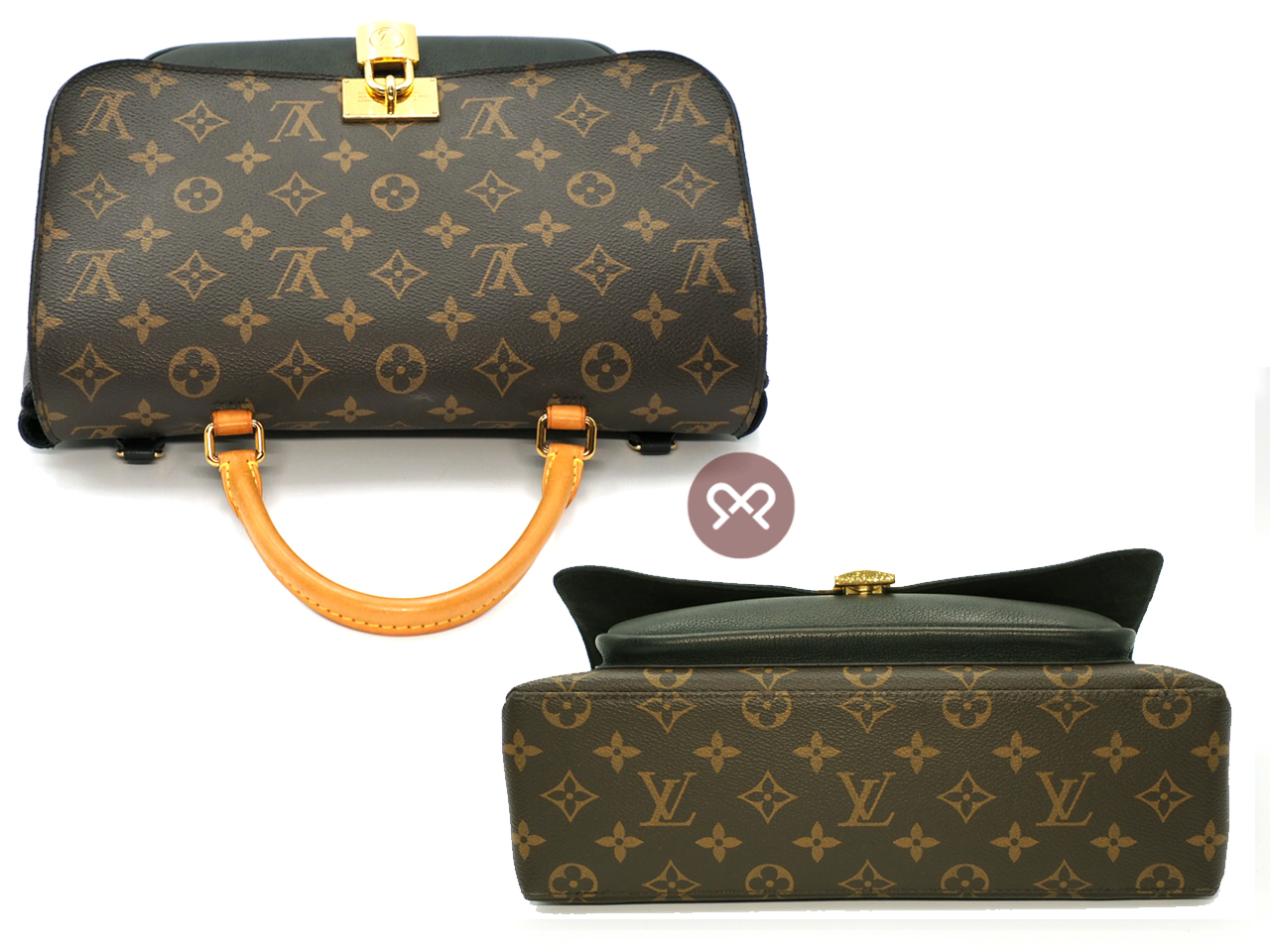 Louis Vuitton M44259 Monogram Canvas Marignan 2way Shoulder Bag (FL2168) - Image 4