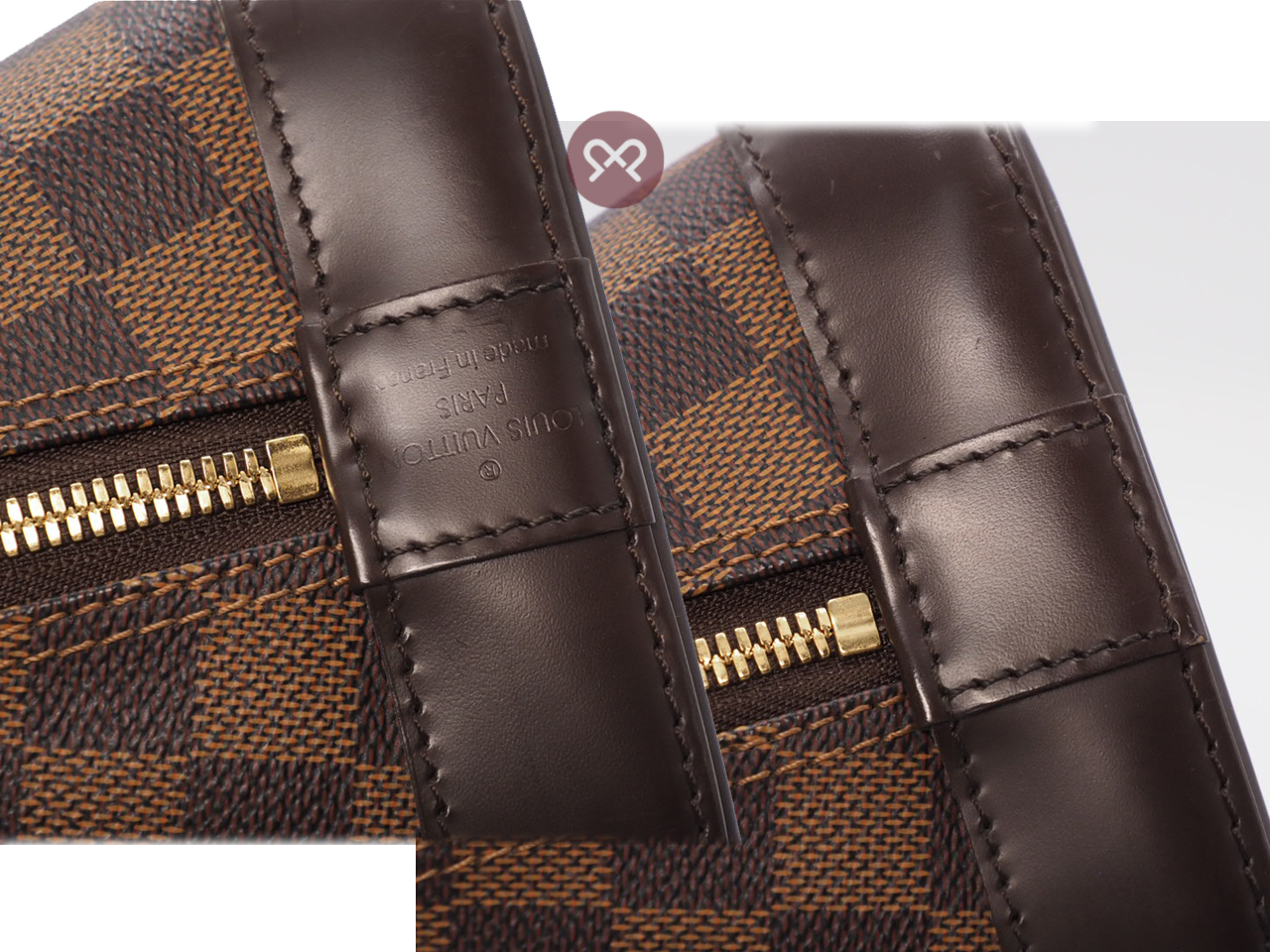 Louis Vuitton N53151 Damier Ebene Canvas Alma PM (FL4120) - Image 8