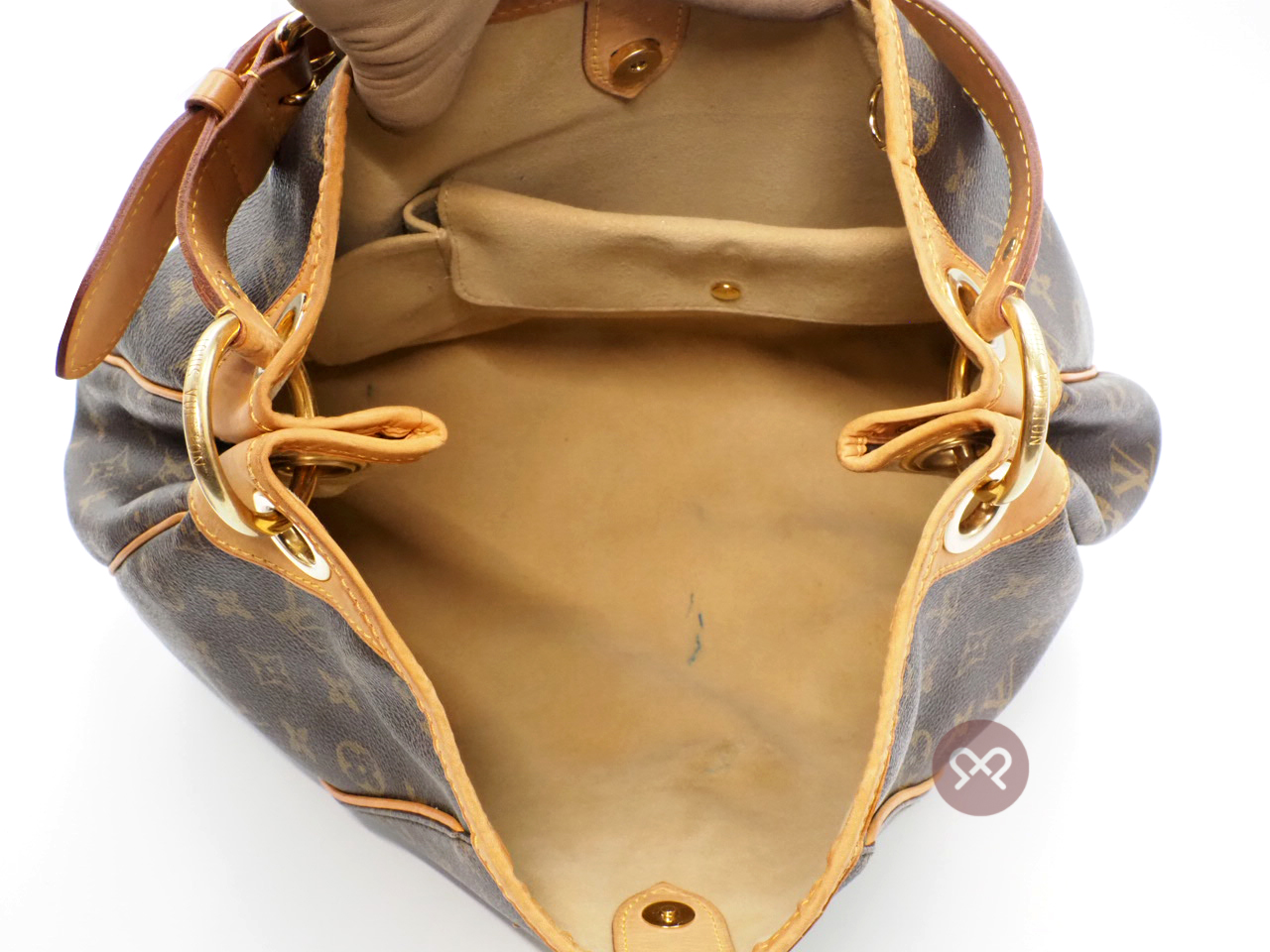 Louis Vuitton M56382 Monogram Canvas Galliera PM Hobo Shoulder Bag (FL4019) - Image 9