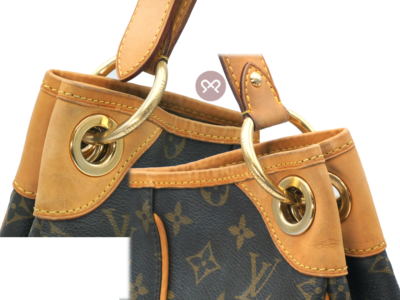 Louis Vuitton M56382 Monogram Canvas Galliera PM Hobo Shoulder Bag (FL4019) - Image 6
