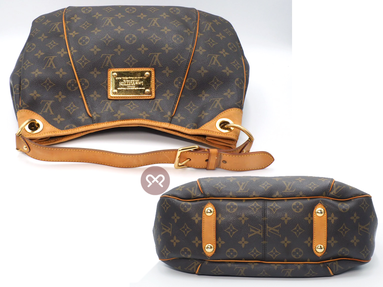 Louis Vuitton M56382 Monogram Canvas Galliera PM Hobo Shoulder Bag (FL4019) - Image 4