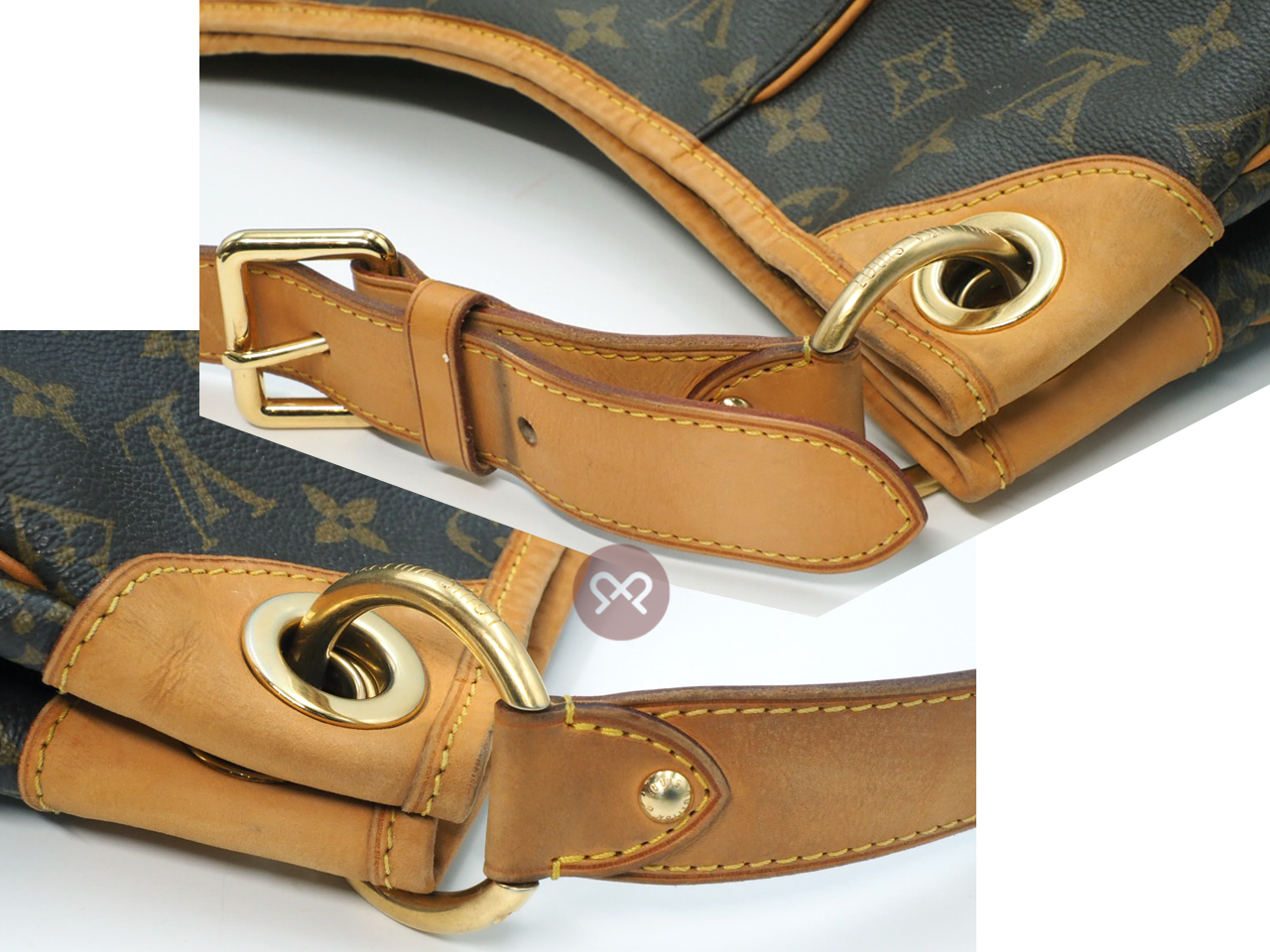 Louis Vuitton M56382 Monogram Canvas Galliera PM Hobo Shoulder Bag (FL4019) - Image 7