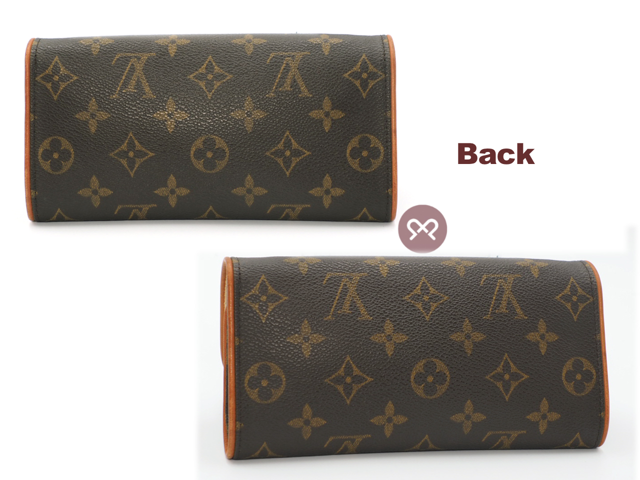 Louis Vuitton M51854 Monogram Canvas Pochette Twin PM 3-Ways bag (CA1011) - Image 3