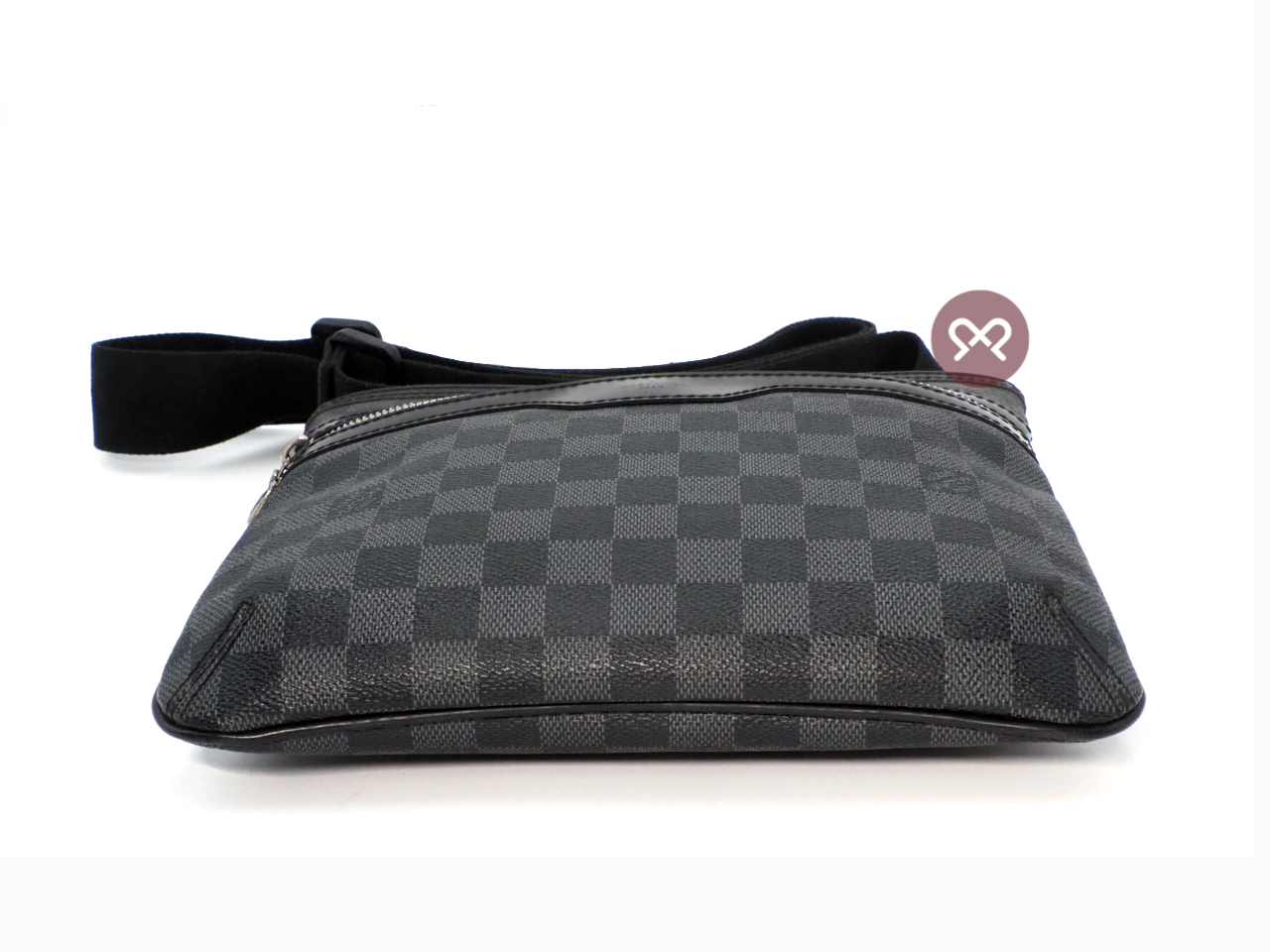Louis Vuitton N58028 Thomas Damier Graphite Canvas Small Messenger Bag (VI0181) - Image 4