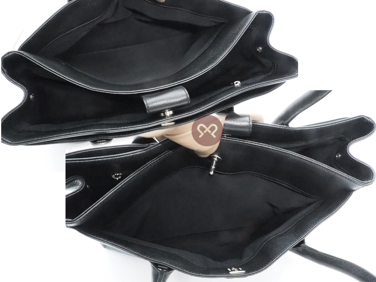 Chanel 16245987 Black Caviar Medium Executive Cerf Tote 2-way Bag - Image 11
