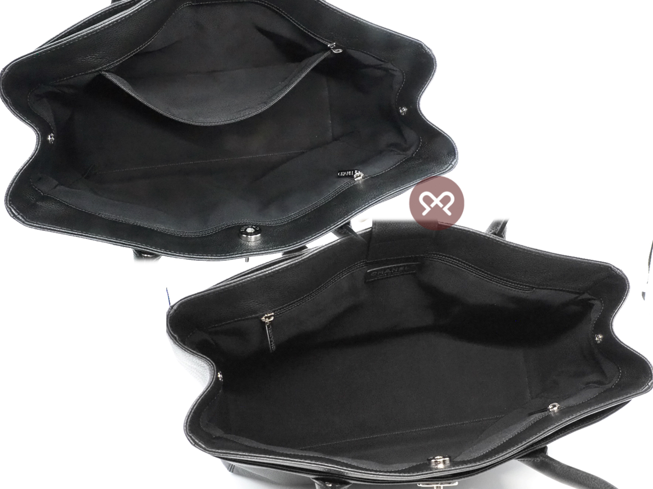 Chanel 16245987 Black Caviar Medium Executive Cerf Tote 2-way Bag - Image 10