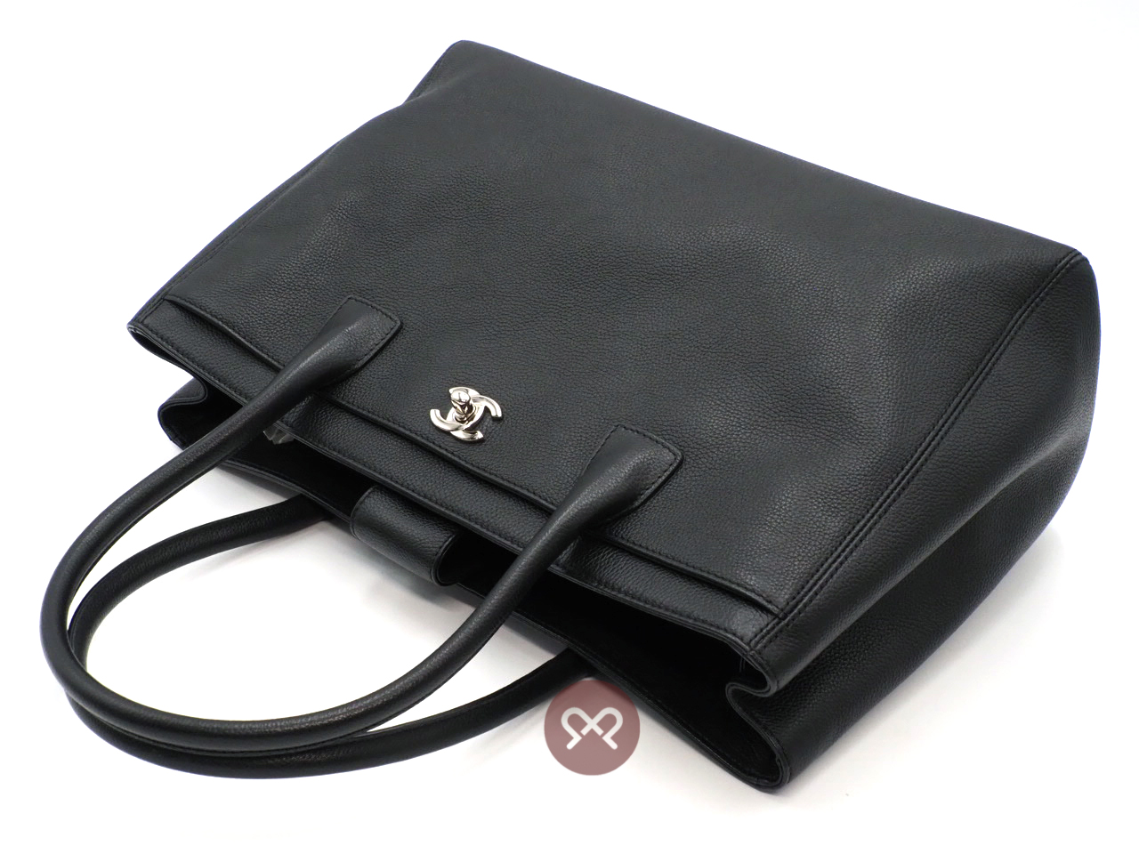 Chanel 16245987 Black Caviar Medium Executive Cerf Tote 2-way Bag - Image 5
