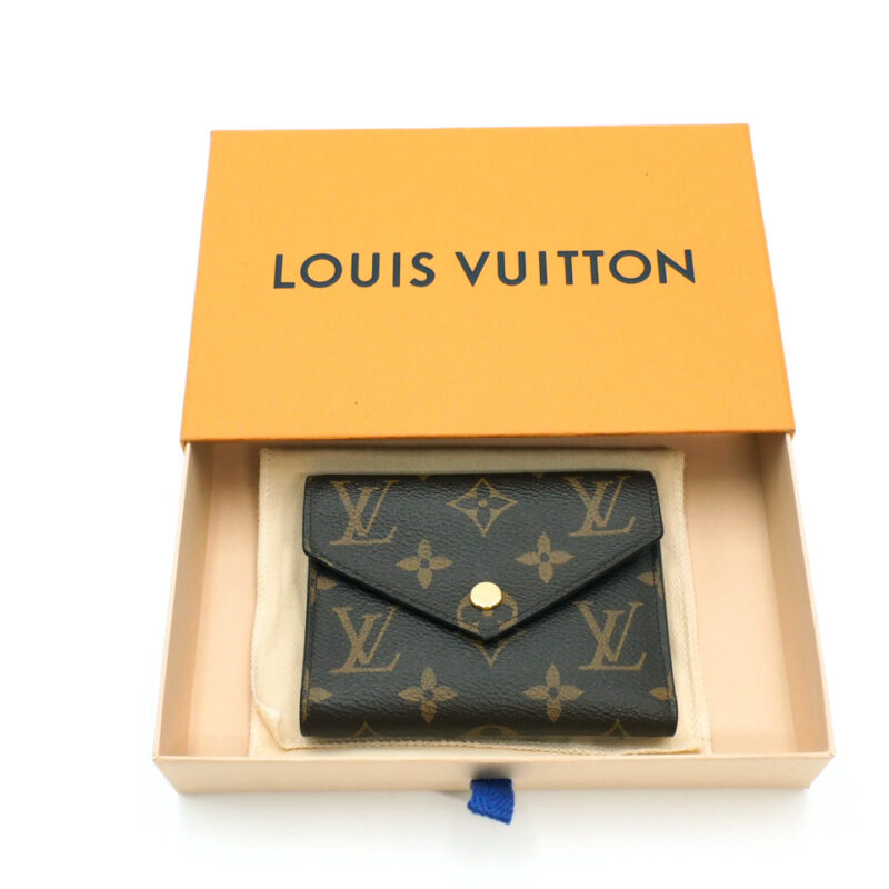 Louis Vuitton M62472 Monogram Canvas Victorine Wallet (RFID)