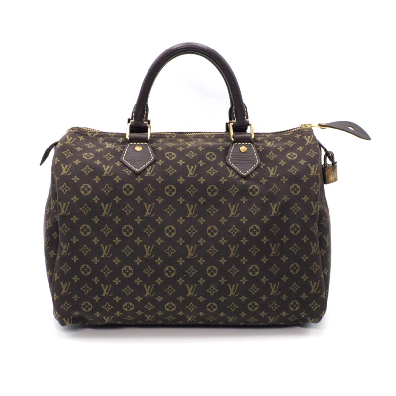 Louis Vuitton M95224 Monogram Mini Lin Ebene Speedy 30 Tote Bag (SP1026)