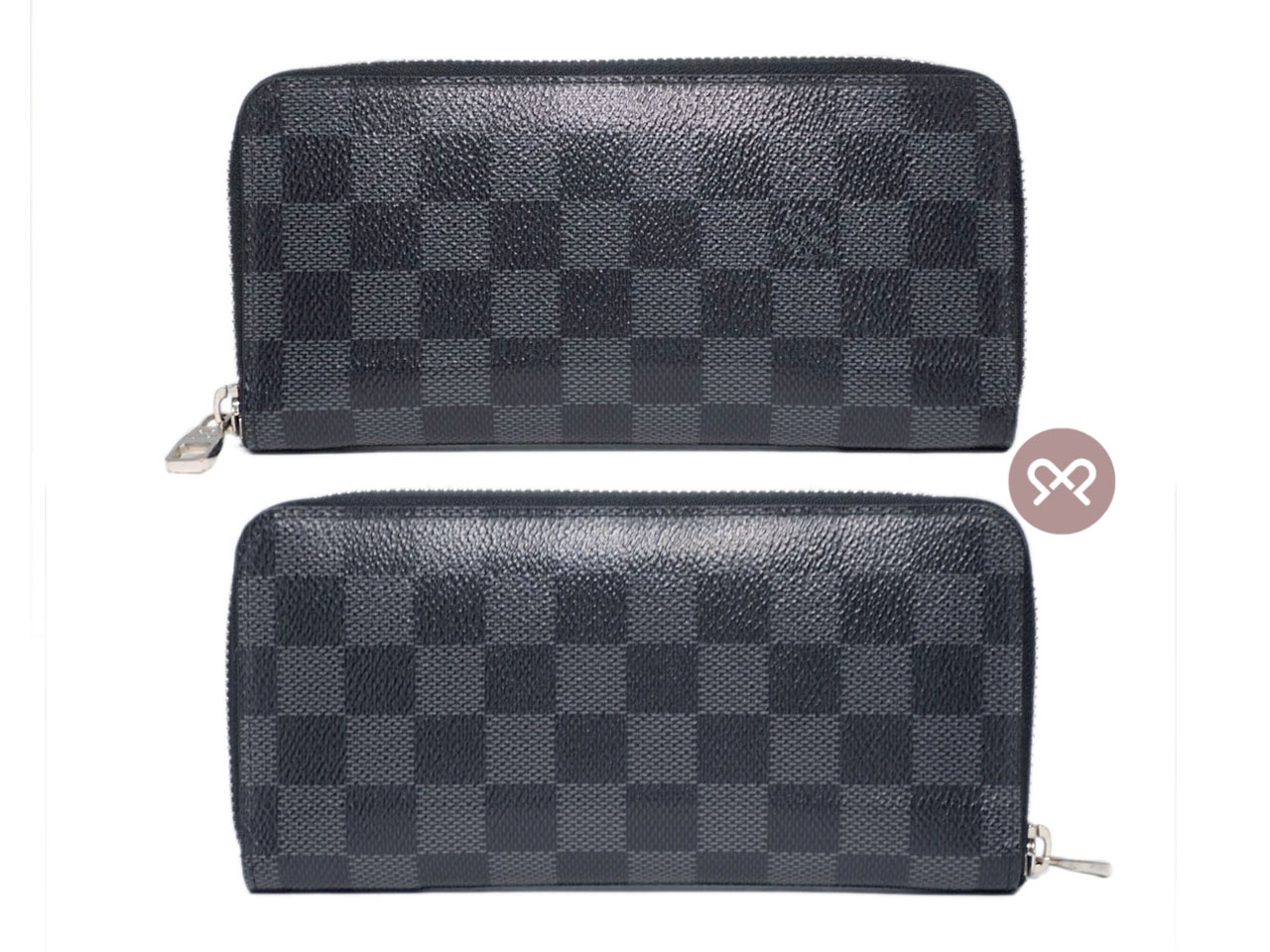 Louis Vuitton N61653 Damier Canvas Vasco Zippy Long Wallet (SP0197) - Image 3