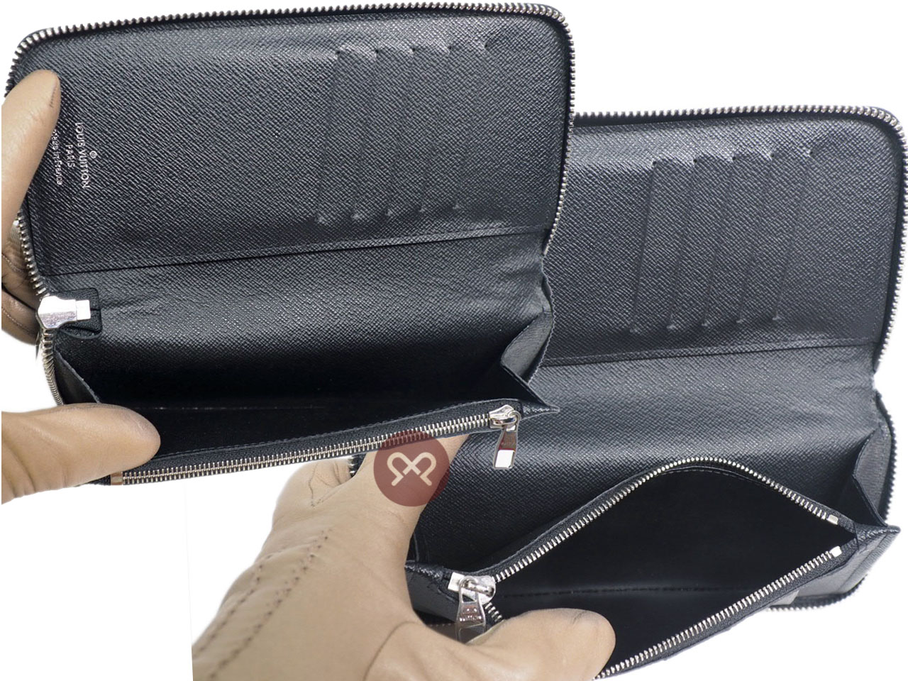 Louis Vuitton N61653 Damier Canvas Vasco Zippy Long Wallet (SP0197) - Image 5