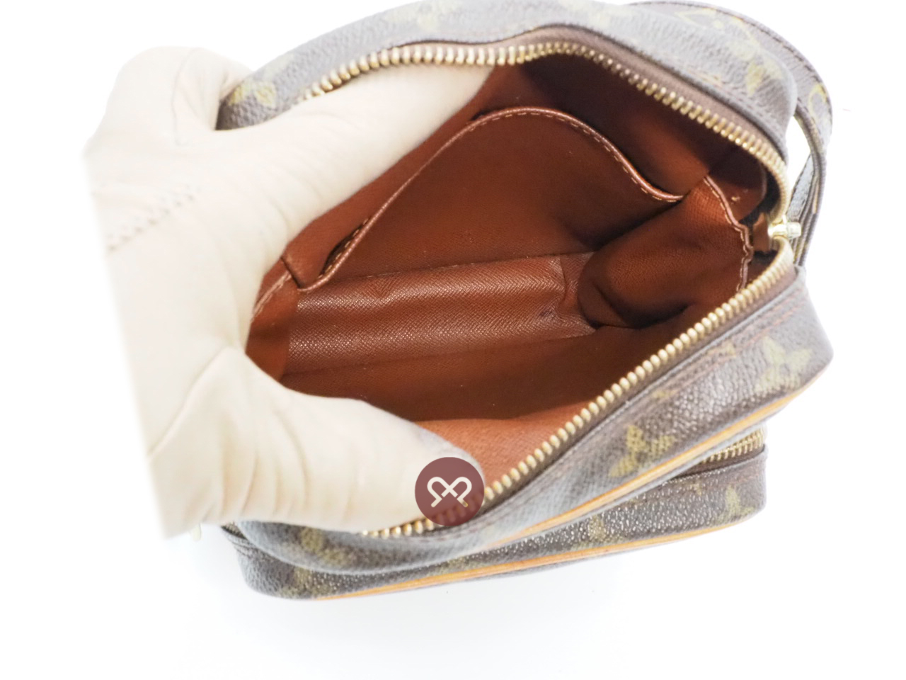 Louis Vuitton M45236 Monogram Canvas Amazone 22cm Large Crossbody Bag (TH1001) - Image 7