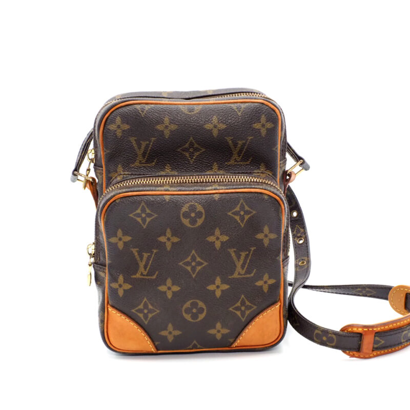 Louis Vuitton M45236 Monogram Canvas Amazone 22cm Large Crossbody Bag (TH1001)