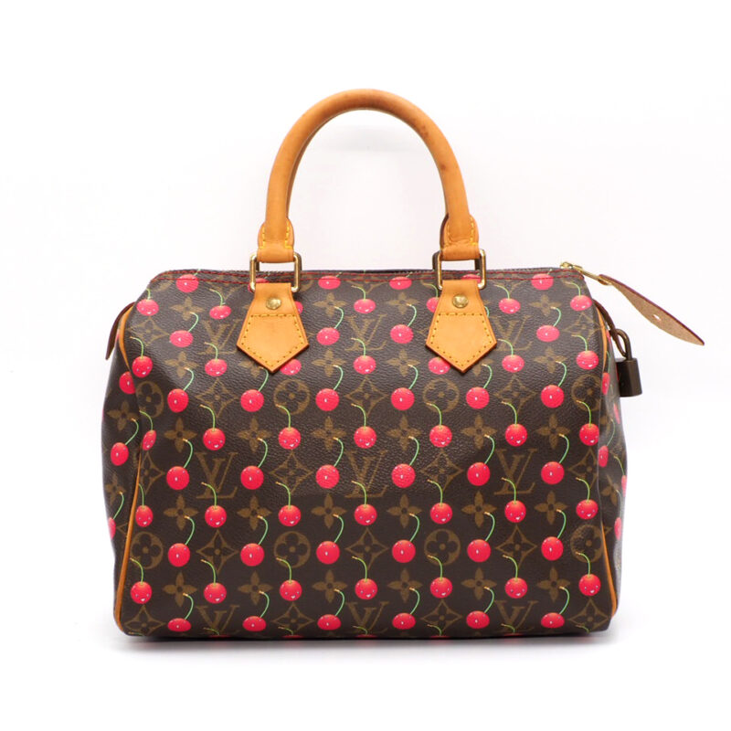 Louis Vuitton M95009 Monogram Cherry/ Cerises Speedy 25 Tote Bag (SP0045)