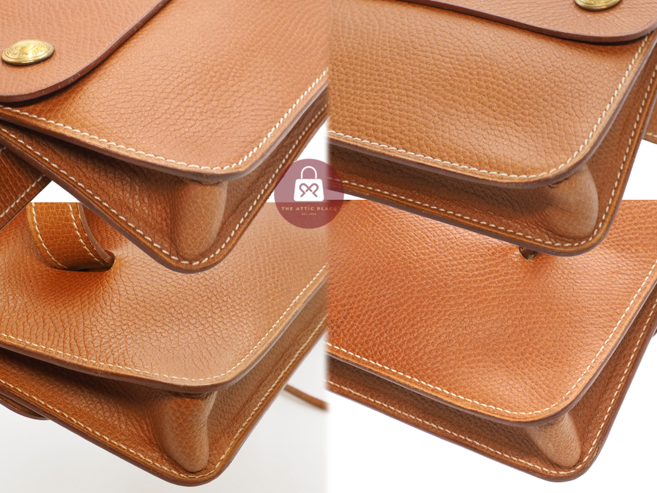 Hermès Epsom Pochette Green Bum Fanny Pack Pochette Waist/ Belt Bag - Image 8