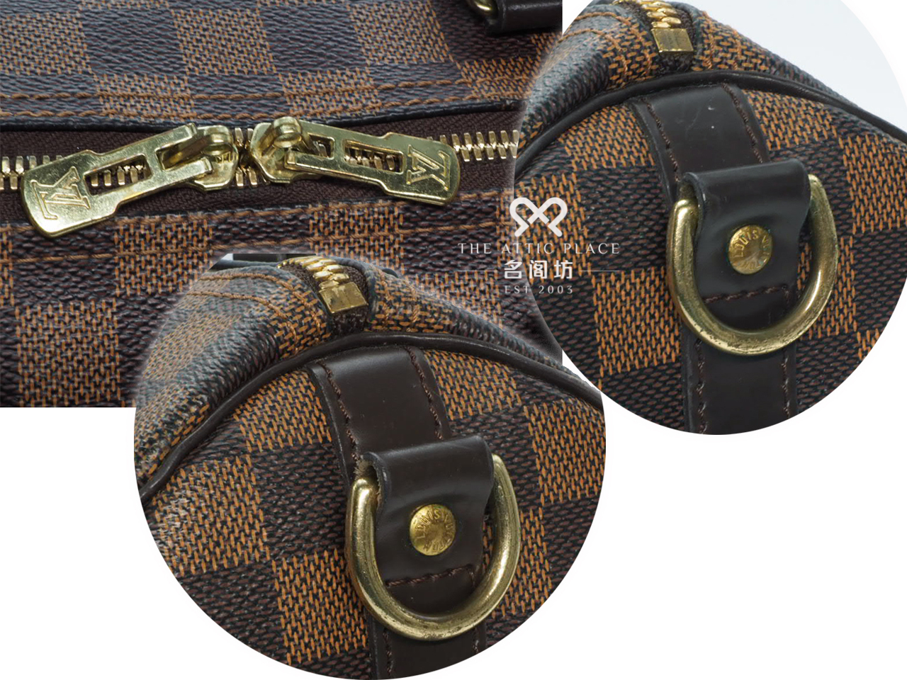 Louis Vuitton N41367 Damier Canvas Speedy Bandoulière 30 (MB0175) Tote Bag - Image 11