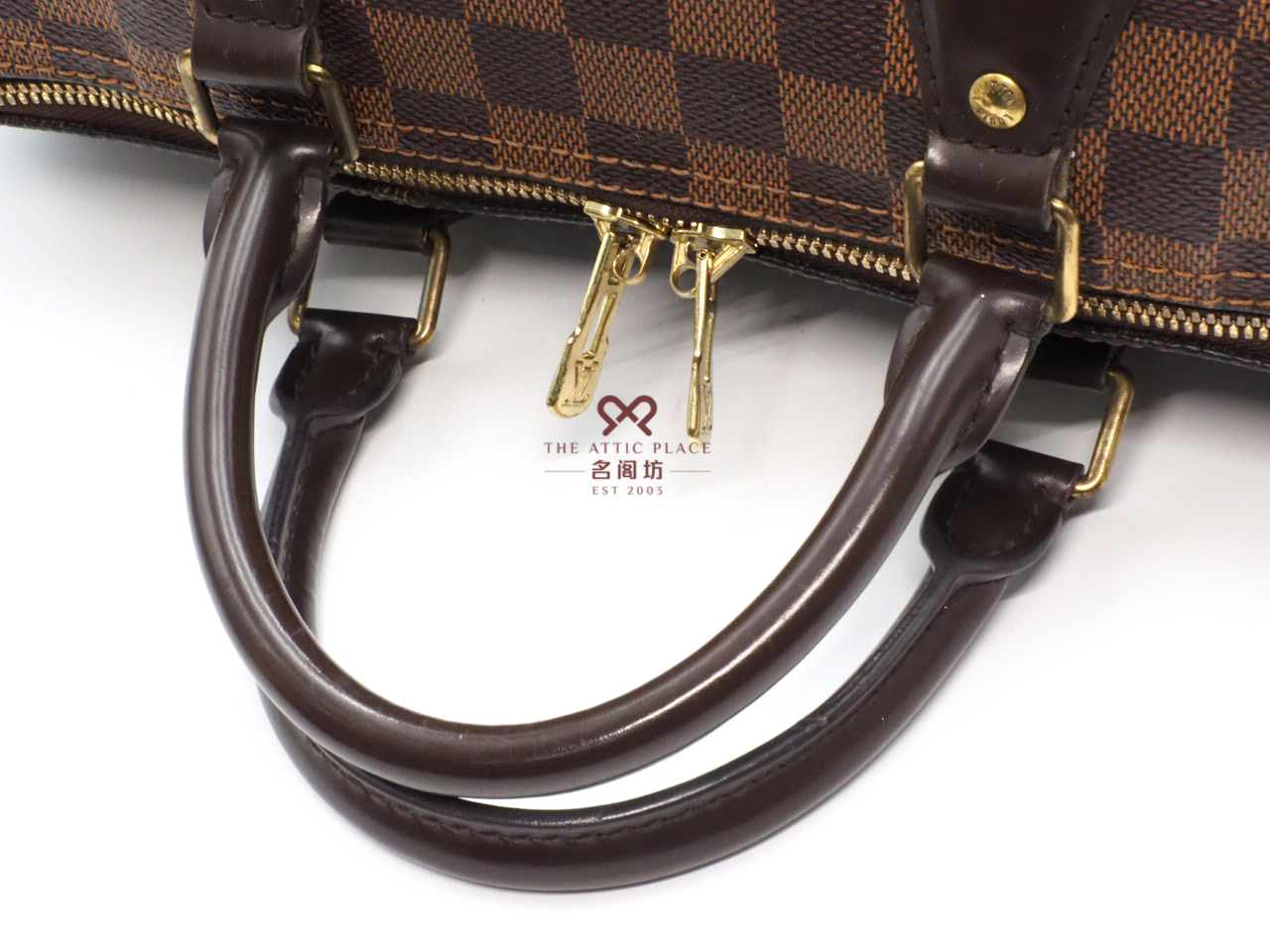Louis Vuitton N41367 Damier Canvas Speedy Bandoulière 30 (MB0175) Tote Bag - Image 9