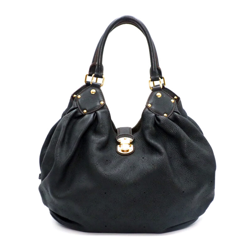 Louis Vuitton M95547 Monogram Mahina XL Black Hobo Bag (SP1140)