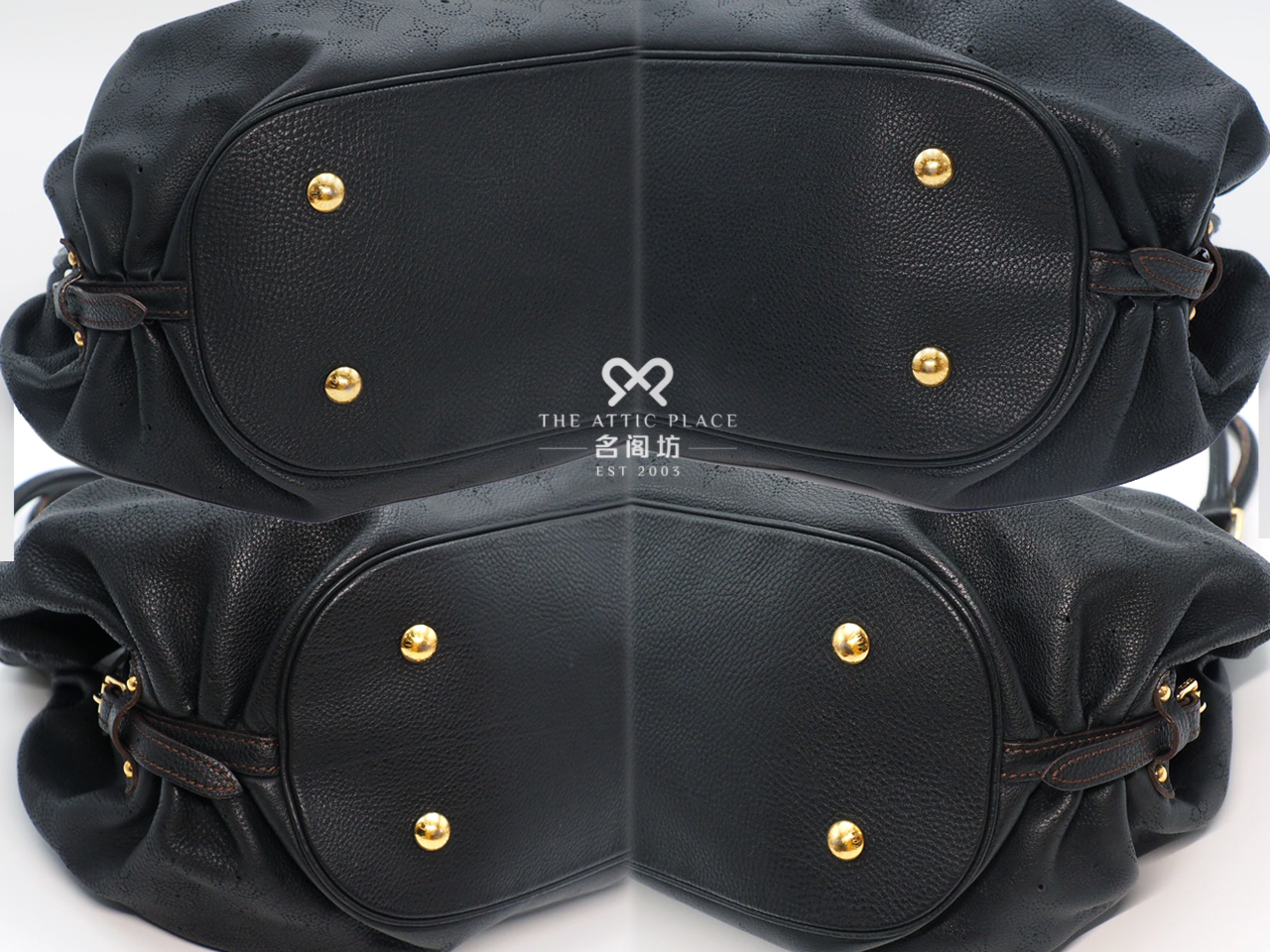 Louis Vuitton M95547 Monogram Mahina XL Black Hobo Bag (SP1140) - Image 8