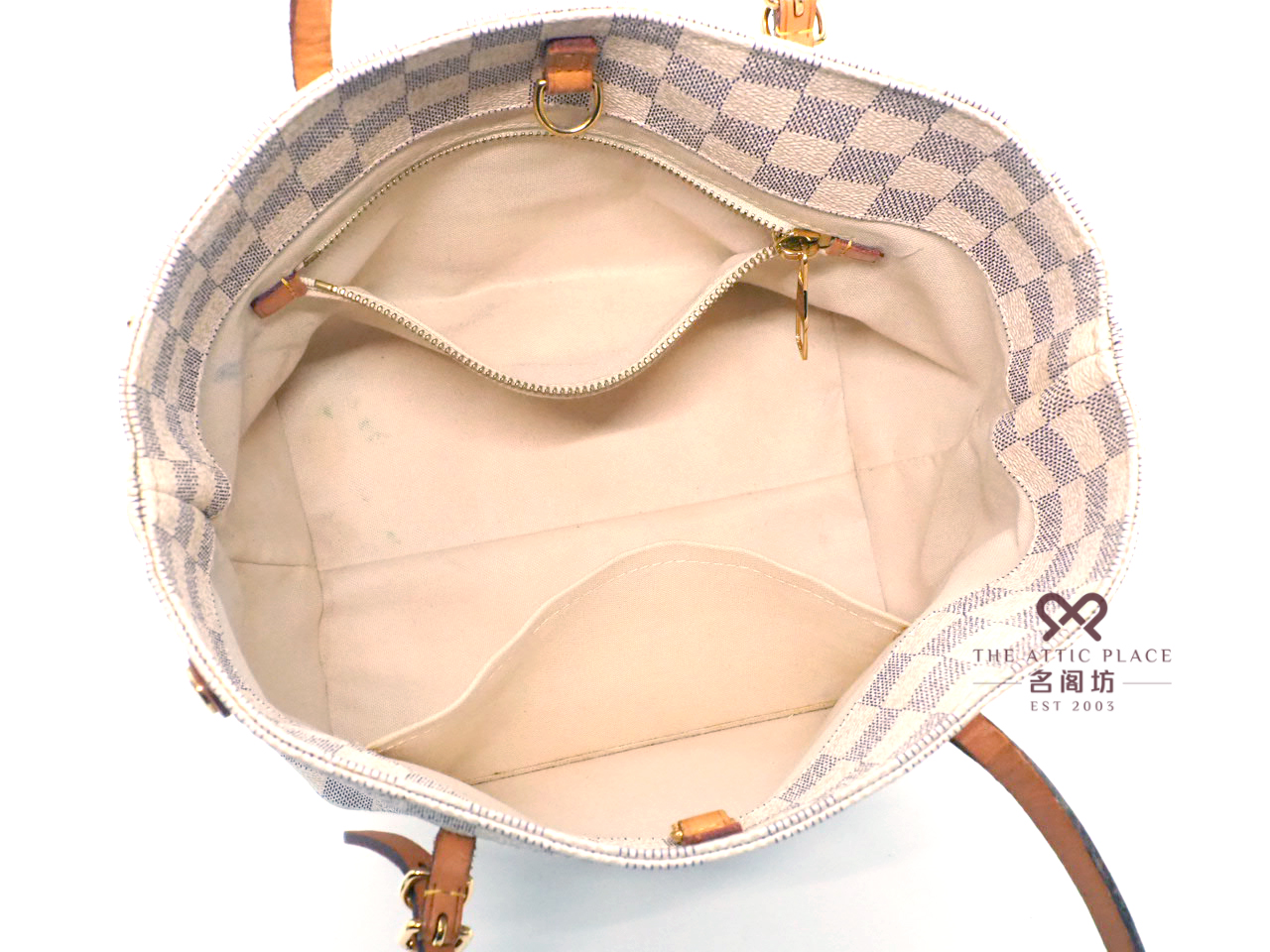 Louis Vuitton N41376 Damier Azur Canvas Cabas Adventure PM ( DU0154) - Image 9