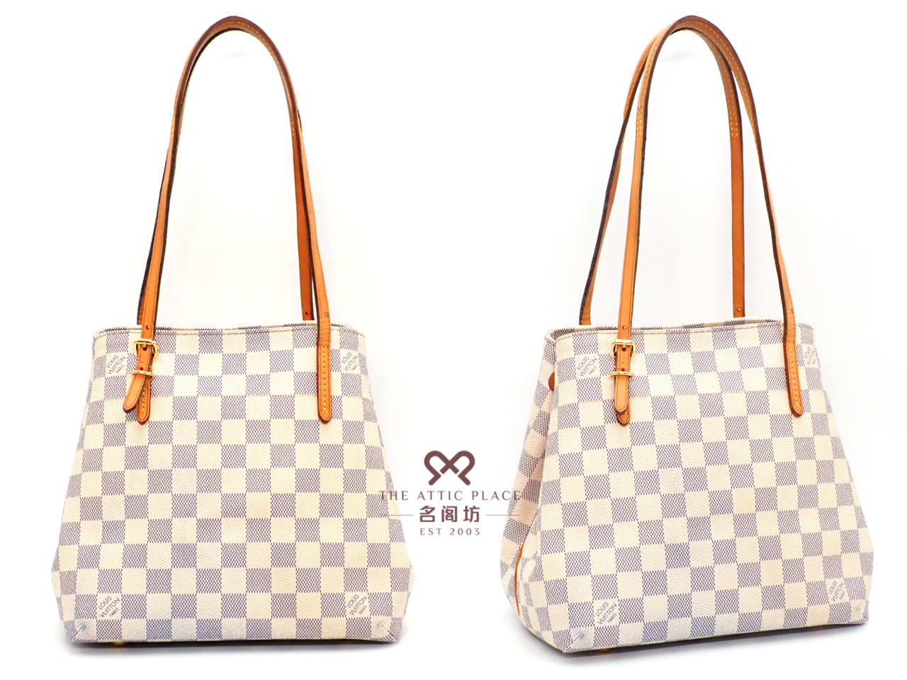 Louis Vuitton N41376 Damier Azur Canvas Cabas Adventure PM ( DU0154) - Image 3