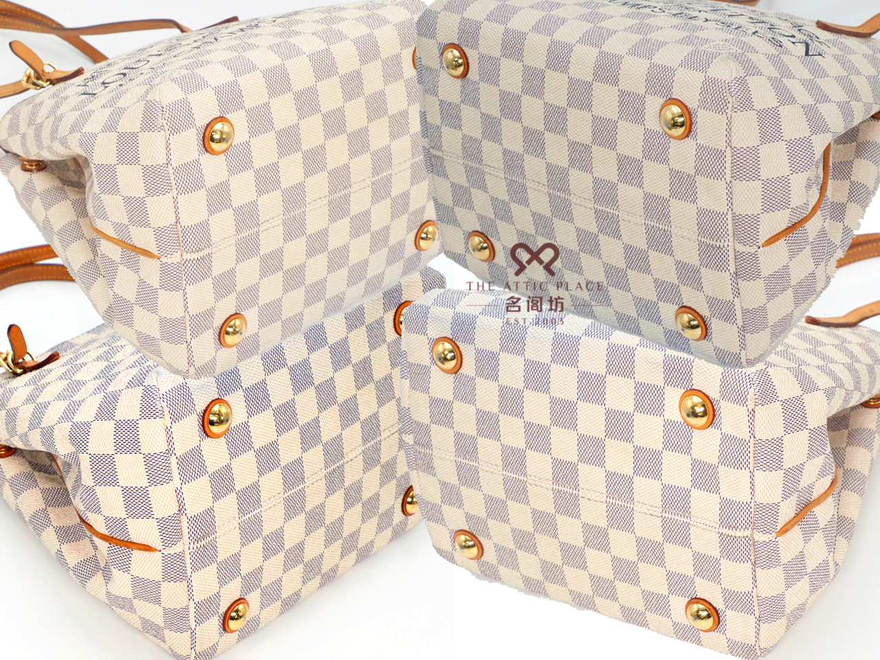Louis Vuitton N41376 Damier Azur Canvas Cabas Adventure PM ( DU0154) - Image 8