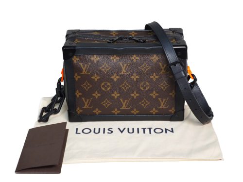 Louis Vuitton M44478 Monogram Solar Ray Brown Soft Trunk Clutch/ Crossbody Messenger Bag