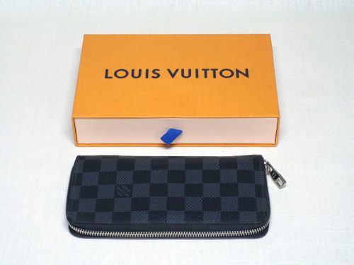 Louis Vuitton N61653 Damier Canvas Vasco Zippy Long Wallet (SP0197)
