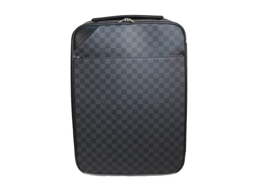 Louis Vuitton N41385 Damier Graphite Pegase 55cm Cabin Suitcase Trolley Luggage Bag (SR4136)