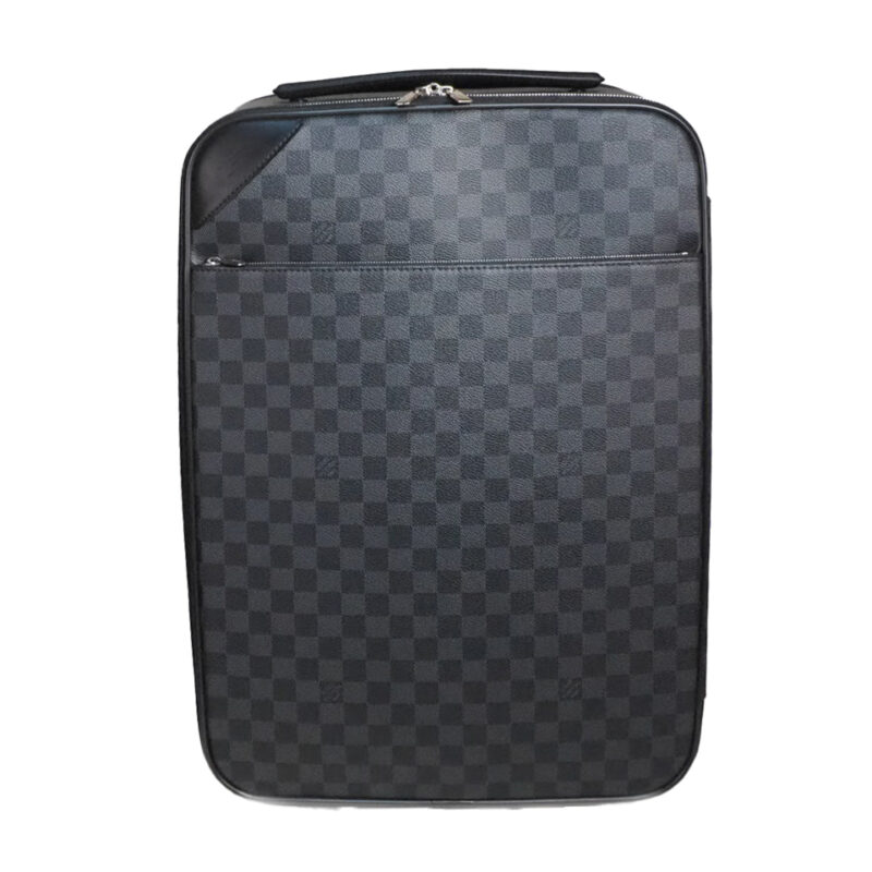 Louis Vuitton N41385 Damier Graphite Pegase 55cm Cabin Suitcase Trolley Luggage Bag (SR4136)