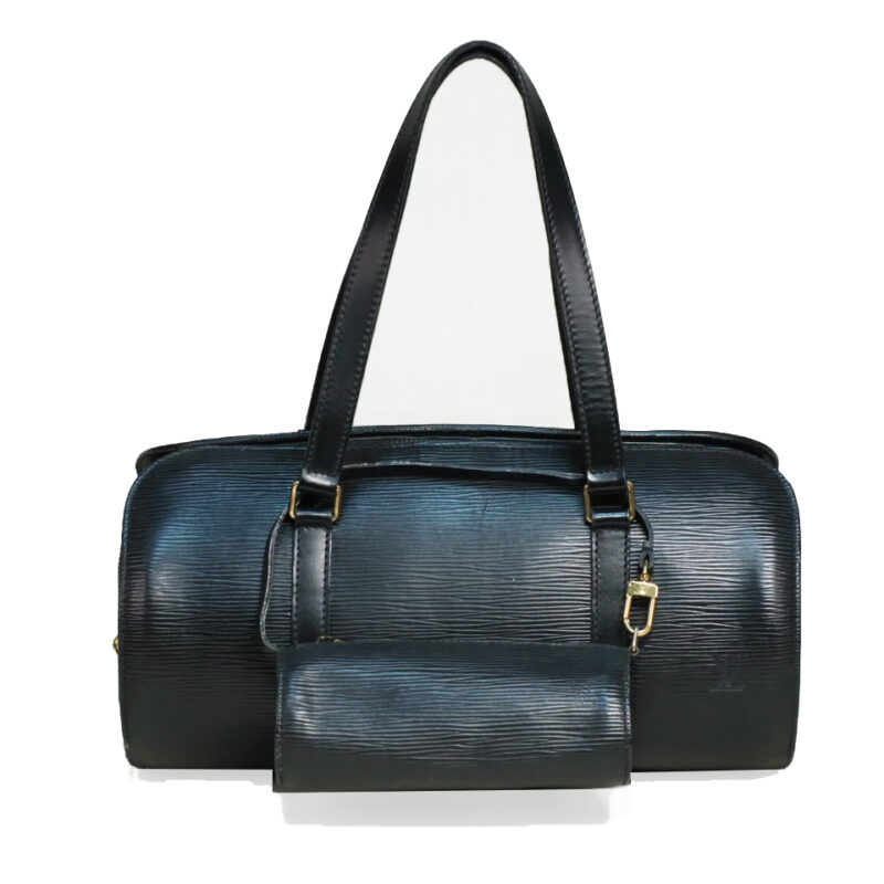 Louis Vuitton M52862 Soufflat Black Epi Papillon with Mini Pouch (MI1926)