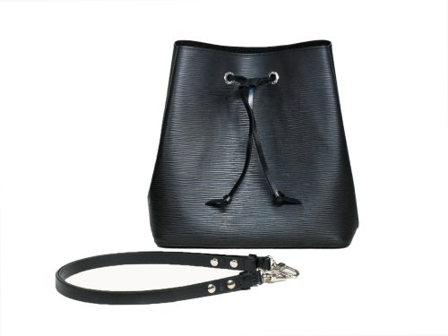 Louis Vuitton M59212 Epi Lether Black Neo Noe MM Bucket Bag (RFID)