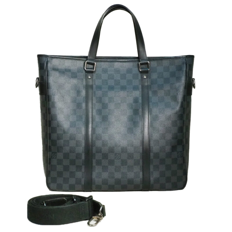 Louis Vuitton N51192 Damier Graphite Tadao Bag with Strap (DU0182)