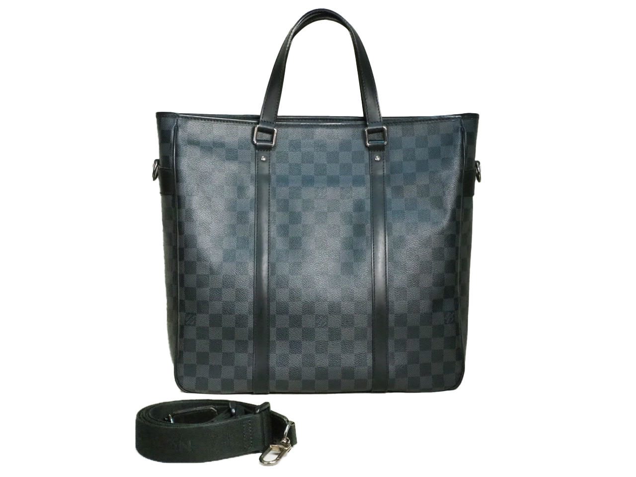 Louis Vuitton N51192 Damier Graphite Tadao Bag with Strap (DU0182)