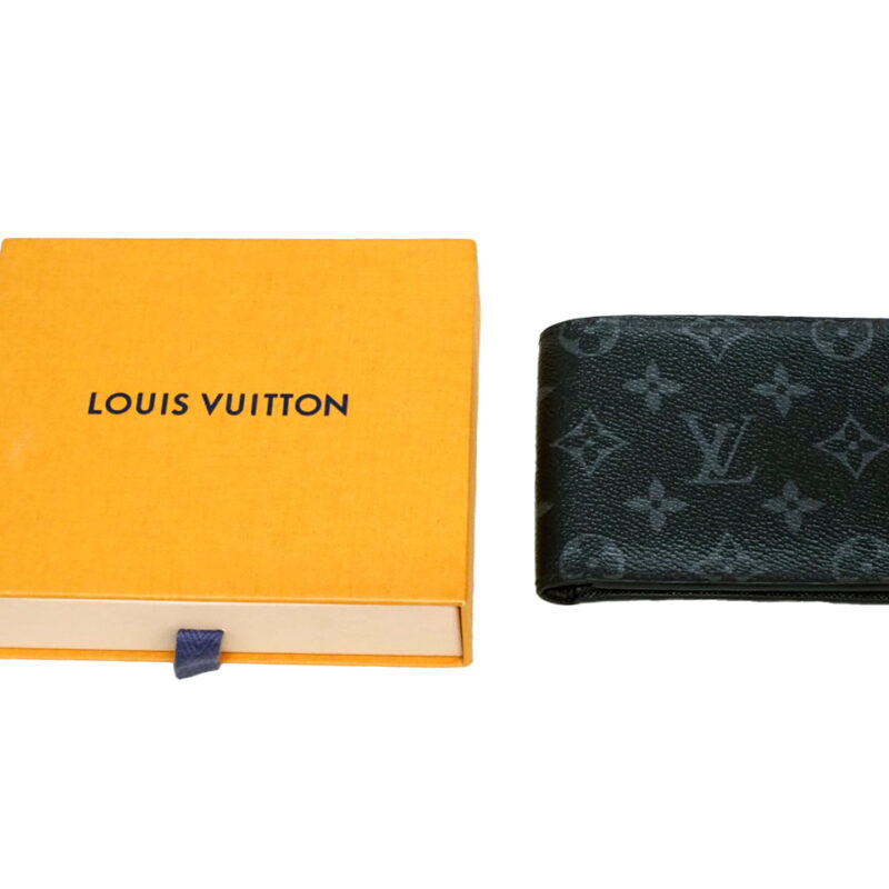 Louis Vuitton M61695 Black Monogram Elipsce Multiple Wallet (CT5108)