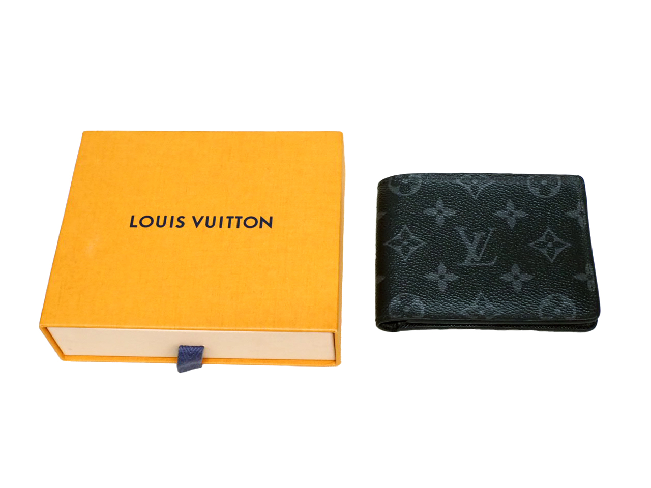 Louis Vuitton M61695 Black Monogram Elipsce Multiple Wallet (CT5108)