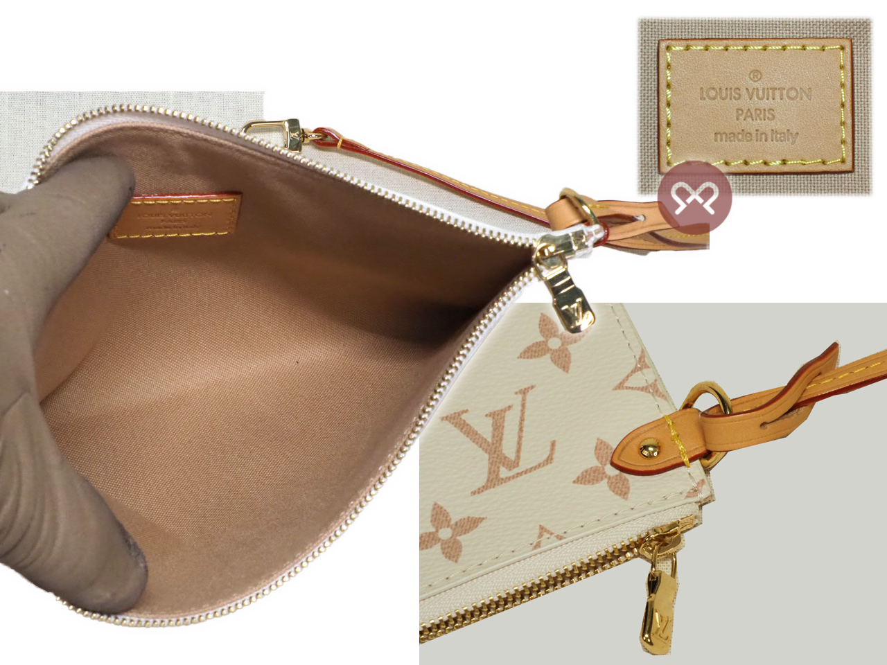 Louis Vuitton M24409 Monogram Dune Canvas Atlantis GM Tote Bag (RFID) - Image 7