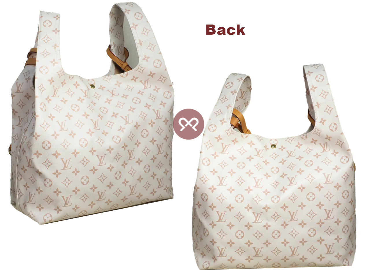 Louis Vuitton M24409 Monogram Dune Canvas Atlantis GM Tote Bag (RFID) - Image 3
