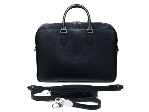 Louis Vuitton M54404 Black Epi Leather Dandy MM Document/ Briefcase Bag