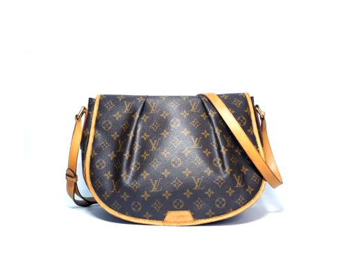 Louis Vuitton M40473 Monogram Canvas Menilmontant MM Messenger Bag (MI4191)