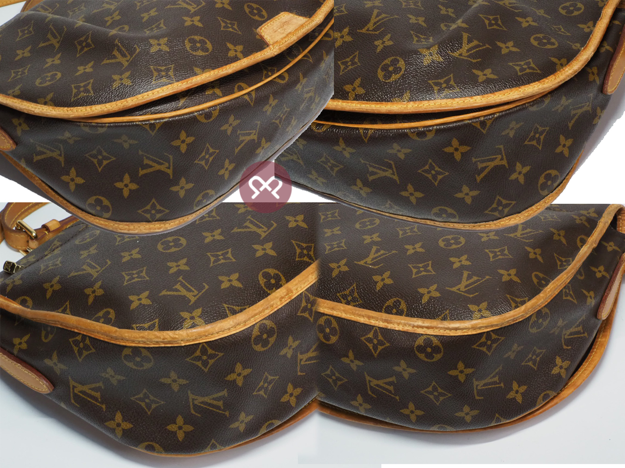 Louis Vuitton M40473 Monogram Canvas Menilmontant MM Messenger Bag (MI4191) - Image 8