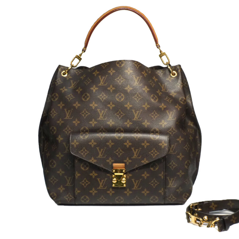 Louis Vuitton M40781 Monogram Canvas Metis Hobo 2-Way Bag (FL0153)